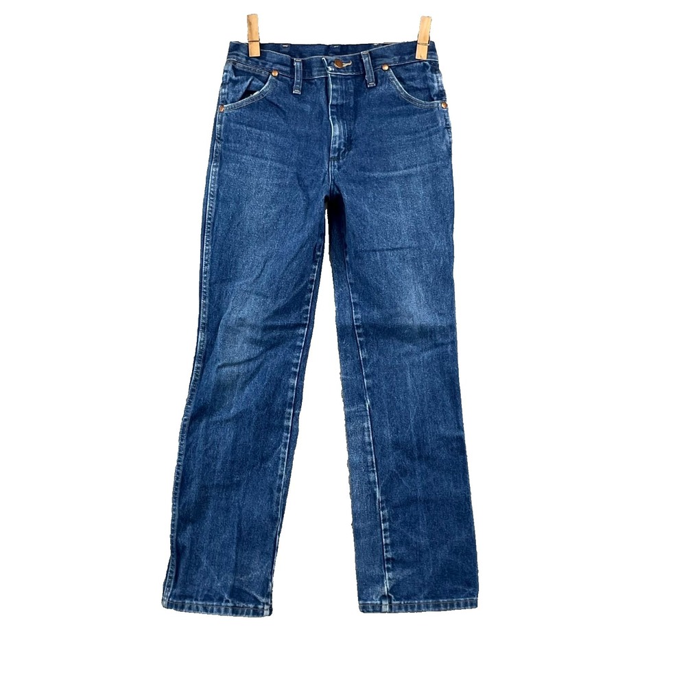 Wrangler Cowboy Cut Jeans Mens 28x28.5* Denim Workwear Western Rodeo Rancher